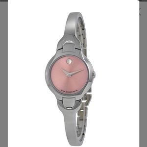Movado Kara Pink Dial Womens Watch